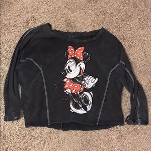 Women’s Minnie Mouse long sleeve graphic tee